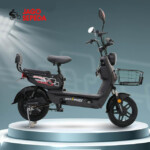 Sepeda listrik Edison Royale 2024 warna hitam di Kudus