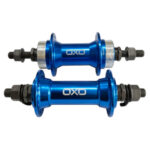 Hub Set Alloy OXO HB-357 BMX Sealed Bearing-Steel Axle warna biru
