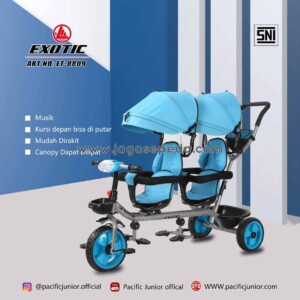 Sepeda Roda Tiga Exotic Twins 8809