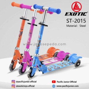 Skuter Anak Exotic Besi ST-2015 3 Roda