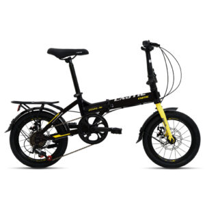 Contoh warna sepeda lipat Exotic 2026 AK Cyber Black