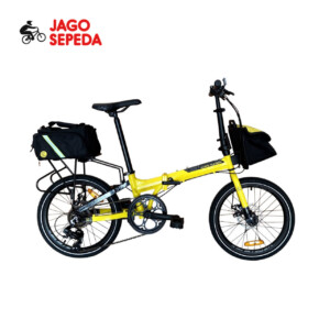 Sepeda Lipat Police Texas Bike To Work 20 Inchi