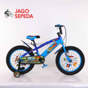 Sepeda Anak BMX Genio Alvaro 18 Inchi Ban Jumbo