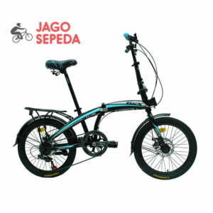 Sepeda Lipat Trex 20 Inchi XT-7 Disc Brake - Front Block 2021