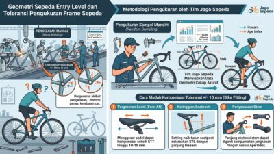 Geometri Sepeda Entry Level dan Toleransi Pengukuran Frame Sepeda